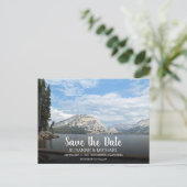 Creëer uw eigen reisfoto sparen de Datum Aankondigingskaart (Staand voorkant)