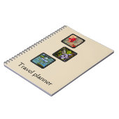 Creëer uw eigen reisplanner notitieboek (Linkerzijde)