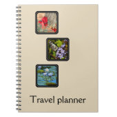 Creëer uw eigen reisplanner notitieboek (Voorkant)