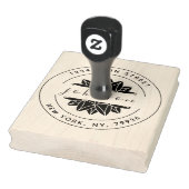 Creëer Uw eigen retouradres Familienaam Rubberstempel (Stempel)