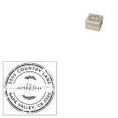 Creëer Uw eigen retouradres Rubberstempel (Gestempeld)