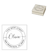 Creëer Uw eigen retouradres Rubberstempel (Gestempeld)