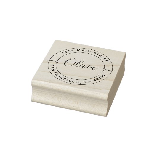 Creëer Uw eigen retouradres Rubberstempel (Stempel)