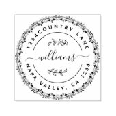 Creëer Uw eigen retouradres Zelfinktende Stempel (Design)