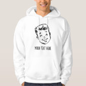 CREËER UW EIGEN RETRO BOY GIFTS HOODIE (Voorkant)