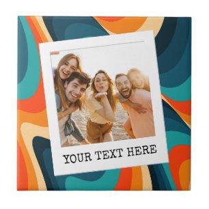 Creëer uw eigen retro foto tegeltje