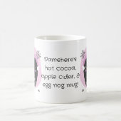 Creëer uw eigen retro Franse Hen Kerstmis Magische Mok (Center)