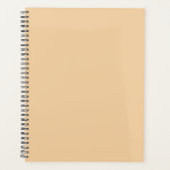 Creëer Uw eigen retro gele bruiloft Planner (Voorkant)