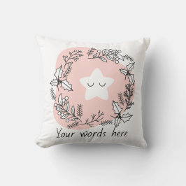 Creëer uw eigen retro kerstster kussen