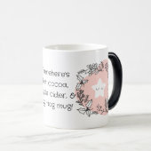 Creëer uw eigen retro kerstster magische mok (Voorkant rechts)