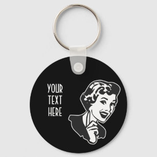 CREËER UW EIGEN RETRO MOM SCOLDING GIFTEN SLEUTELHANGER