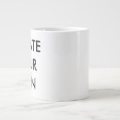 Creëer Uw eigen  reuzenMok Grote Koffiekop (Voorkant)