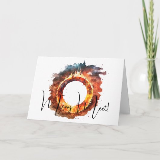 Creëer Uw Eigen Ring van Vuur Kaart (Voorkant)