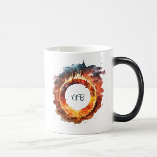 Creëer Uw Eigen Ring van Vuur Magische Mok (Rechts)