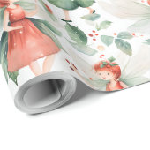 Creëer uw eigen rode feestfee cadeaupapier (Rol Hoek)