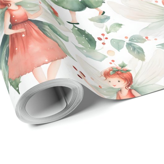 Creëer uw eigen rode feestfee cadeaupapier (Rol Hoek)