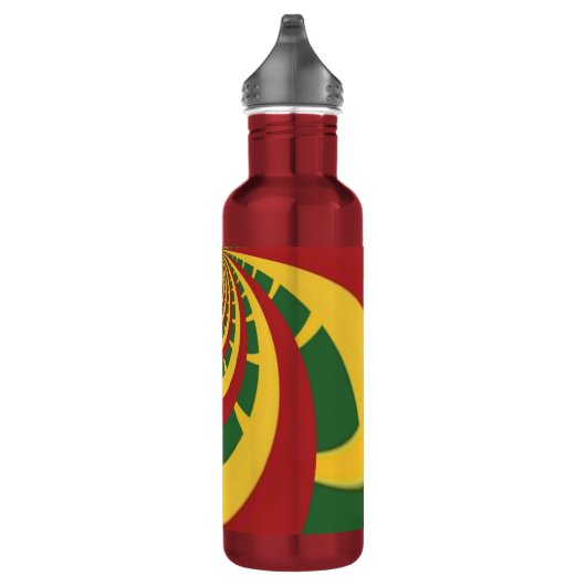 Creëer Uw eigen Rode Goden Green Jamaica's Rasta Waterfles (Rechts)