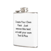 Creëer Uw eigen roestvrijstalen kolf Heupfles (Links)