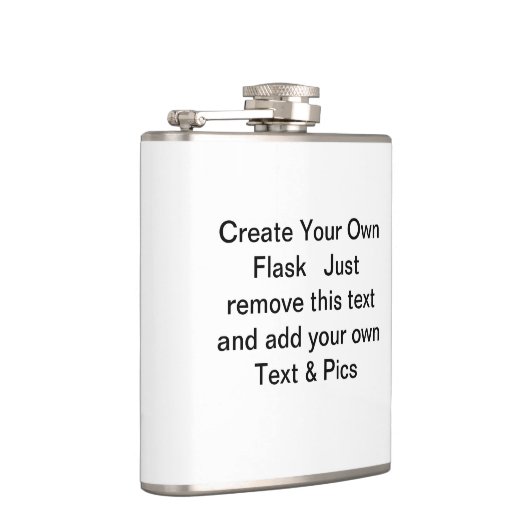 Creëer Uw eigen roestvrijstalen kolf Heupfles (Rechts)