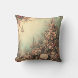 Creëer uw eigen romantische Victoriaans kerstboom Kussen