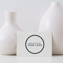 Creëer Uw eigen ronde aangepaste Logo op maat Zelfinktende Stempel