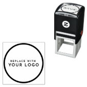 Creëer Uw eigen ronde aangepaste Logo op maat Zelfinktende Stempel (In situ)