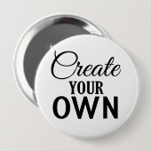 Creëer Uw eigen Ronde Button 4,0 Cm (Voorkant /achterkant)