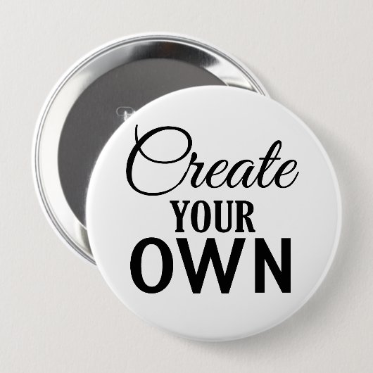 Creëer Uw eigen Ronde Button 4,0 Cm (Voorkant /achterkant)