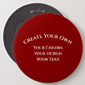 Creëer Uw eigen Ronde Button 6,0 Cm (Voorkant /achterkant)