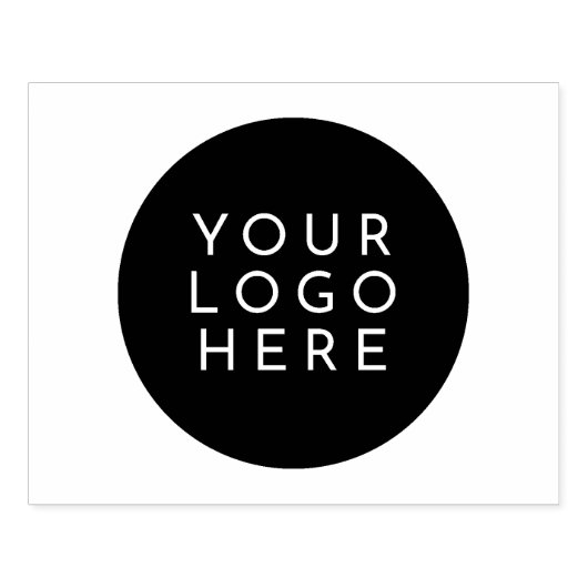 Creëer uw eigen ronde grote aangepaste Logo Rubberstempel (Afrduk)