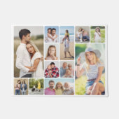 Creëer Uw eigen ronde hoeken 12 fotocollage Deurmat (Voorkant)