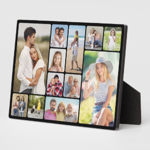 Creëer Uw eigen ronde hoeken 12 fotocollage Fotoplaat