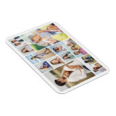 Creëer Uw eigen ronde hoeken 12 fotocollage Magneet (Rechterzijde)