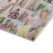 Creëer Uw eigen ronde hoeken 12 fotocollage Snijplank (Hoek)