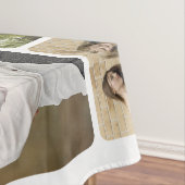 Creëer Uw eigen ronde hoeken 12 fotocollage Tafelkleed (Voorbeeld)