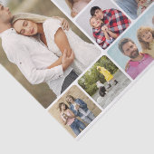 Creëer Uw eigen ronde hoeken 12 fotocollage Tissuepapier (Detail)