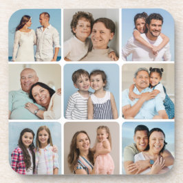 Creëer Uw eigen ronde hoeken 9 Fotocollage Bier Onderzetter