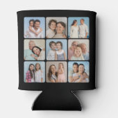 Creëer Uw eigen ronde hoeken 9 Fotocollage Blikjeskoeler (Achterkant)