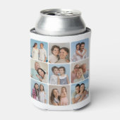 Creëer Uw eigen ronde hoeken 9 Fotocollage Blikjeskoeler (Blikje Voorkant)