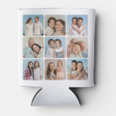 Creëer Uw eigen ronde hoeken 9 Fotocollage Blikjeskoeler (Voorkant)