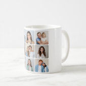 Creëer Uw eigen ronde hoeken 9 Fotocollage Koffiemok (Voorkant rechts)