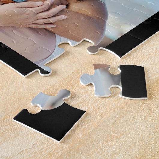 Creëer Uw eigen ronde hoeken 9 Fotocollage Legpuzzel (Zijkant)