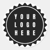 Creëer Uw eigen Ronde Sticker (Voorkant)