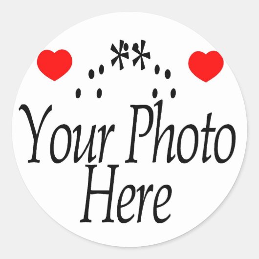 CREËER UW EIGEN RONDE STICKER (Voorkant)