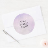 Creëer uw eigen Ronde Sticker (Envelop)