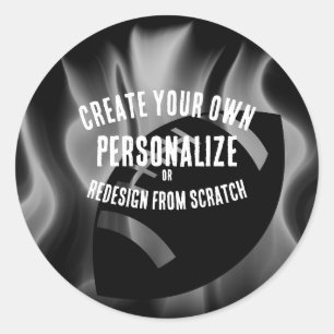 Creëer Uw eigen Ronde Sticker