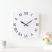 Creëer Uw eigen ronde witte wandklok (Huis)