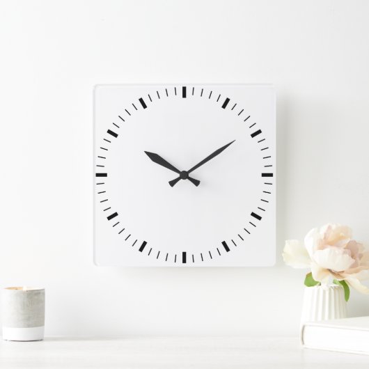 Creëer Uw eigen ronde witte wandklok (Huis)