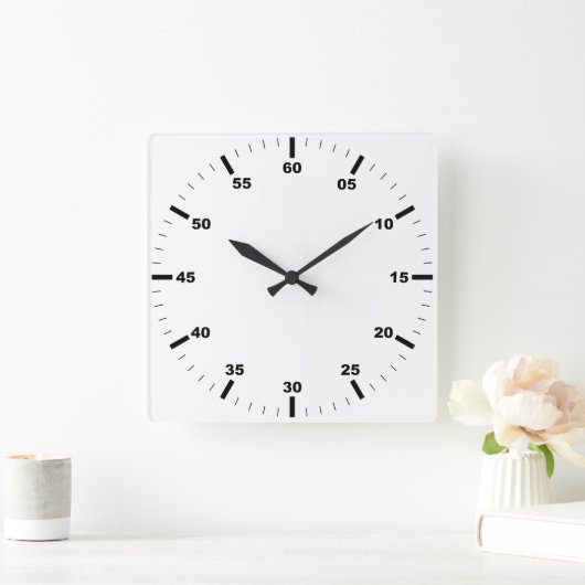 Creëer Uw eigen ronde witte wandklok (Huis)