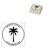 Creëer Uw eigen rondpalmboom Rubberstempel (Gestempeld)